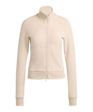 adidas-soft-lux-slim-jacke-damen-beige-ke9143-fussballtextilien_front.png