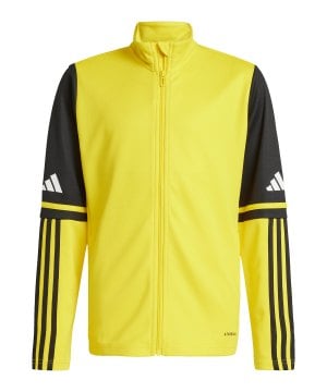adidas-squadra-25-trainingsjacke-kids-gelb-jp3395-teamsport_front.png