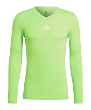 adidas-team-base-top-langarm-gruen-gn7505-underwear_front.png