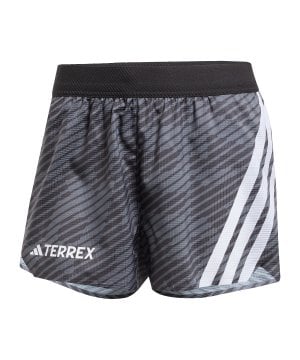 adidas-terrex-allover-print--short-damen-schwarz-jw5335-fussballtextilien_front.png