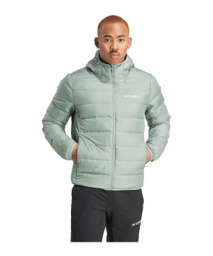 adidas-terrex-multi-light-daunenjacke-gruen-ip3549-laufbekleidung_front.png