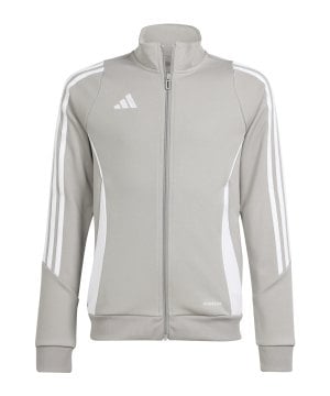 adidas-tiro-24-trainingsjacke-kids-grau-weiss-ir9508-teamsport_front.png