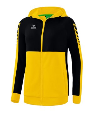 erima-six-wings-kapuzenjacke-damen-gelb-1032224-teamsport_front.png