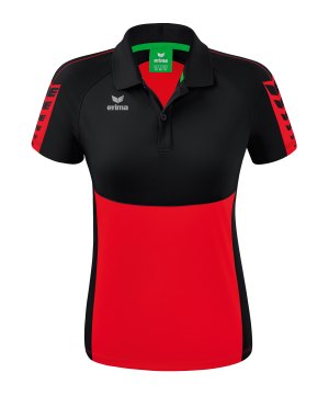 erima-six-wings-poloshirt-damen-rot-schwarz-1112246-teamsport_front.png