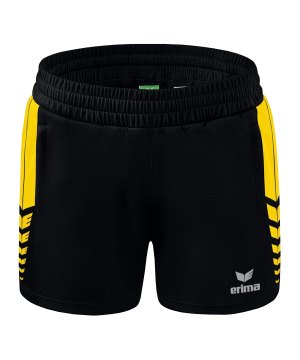 erima-six-wings-worker-short-damen-schwarz-gelb-1152206-teamsport_front.png