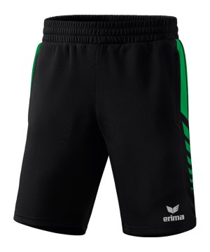 erima-six-wings-worker-short-kids-schwarz-smaragd-1152213-teamsport_front.png