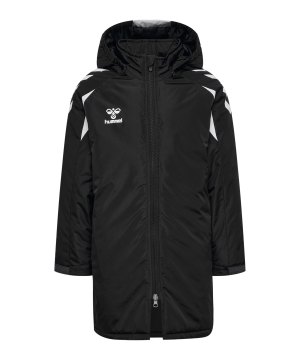hummel-core-2-0-bench-jacke-kids-schwarz-f2114-230880-teamsport_front.png