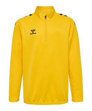 hummel-core-xk-half-zip-poly-sweatshirt-kids-gelb-211480-indoor_front.png