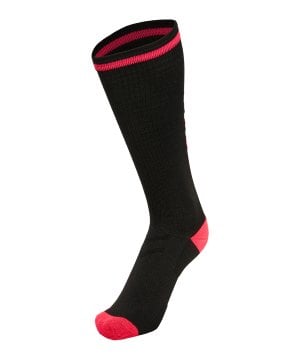 hummel-elite-high-socken-schwarz-pink-f2842-204044-fussballtextilien_front.png