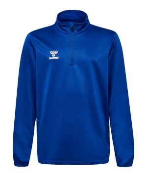 hummel-essential-half-zip-sweatshirt-kids-blau-224546-indoor_front.png
