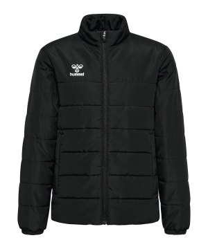 hummel-essential-short-bench-jacke-kids-schwarz-224555-indoor_front.png