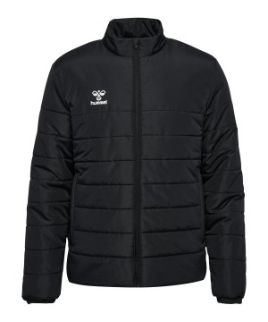 hummel-essential-short-bench-jacke-schwarz-f2001-224554-indoor_front.png