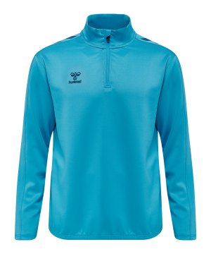 hummel-hmlcore-xk-halfzip-sweatshirt-blau-f8729-211479-teamsport_front.png