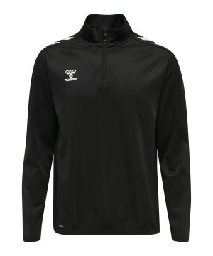 hummel-hmlcore-xk-halfzip-sweatshirt-schwarz-f2001-211479-teamsport_front.png