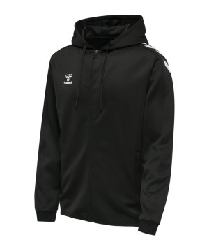 hummel-hmlcore-xk-poly-kapuzenjacke-schwarz-f2001-211484-teamsport_front.png