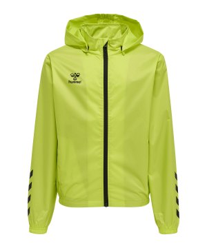 hummel-hmlcore-xk-spray-jacke-kids-gruen-f5045-211487-teamsport_front.png