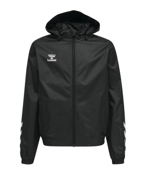 hummel-hmlcore-xk-spray-jacke-kids-schwarz-f2001-211487-teamsport_front.png