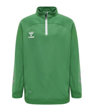 hummel-hmllead-halfzip-sweatshirt-kids-gruen-f6235-207404-fussballtextilien_front.png