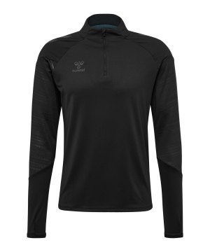 hummel-pro-training-half-zip-sweatshirt-schwarz-223808-indoor_front.png