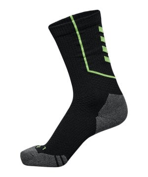 hummel-pro-training-low-neon-socken-schwarz-f1015-231587-indoor_front.png