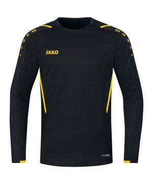 jako-challenge-sweatshirt-schwarz-gelb-f803-8821-teamsport_front.png