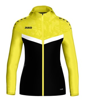 jako-iconic-kapuzenjacke-damen-schwarz-gelb-f808-6824-teamsport_front.png