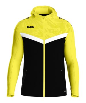 jako-iconic-kapuzenjacke-kids-schwarz-gelb-f808-6824-teamsport_front.png