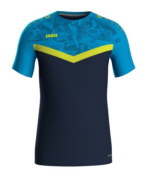 jako-iconic-t-shirt-kids-blau-gelb-f914-6124-teamsport_front.png