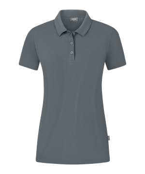 jako-organic-poloshirt-stretch-damen-grau-f840-c6321-fussballtextilien_front.png