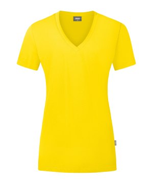 jako-organic-t-shirt-damen-gelb-f300-c6120-teamsport_front.png