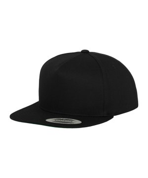 merch-5-panel-classic-snapback-cap-black-green-6007-fan-shop_front.png