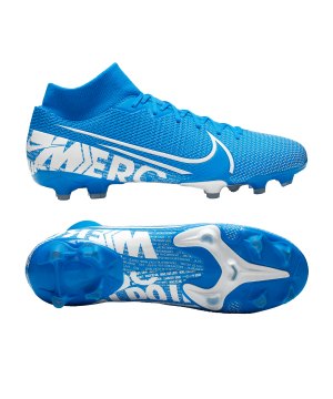 nike mercurial superfly v fg blau f414