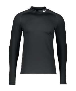 nike-pro-warm-mock-sweatshirt-schwarz-weiss-f010-dq6607-underwear_front.png