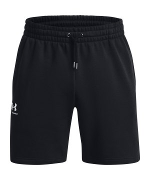 under-armour-essential-fleece-short-schwarz-f001-1380377-fussballtextilien_front.png