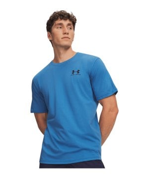 under-armour-sportstyle-lc-ss-t-shirt-blau-1326799-lifestyle_front.png