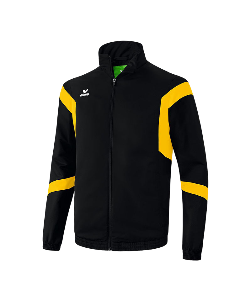 Erima Unisex Classic Team Präsentationsjacke – Leicht, Elastisch, Mit Seitentaschen & Gummibündchen