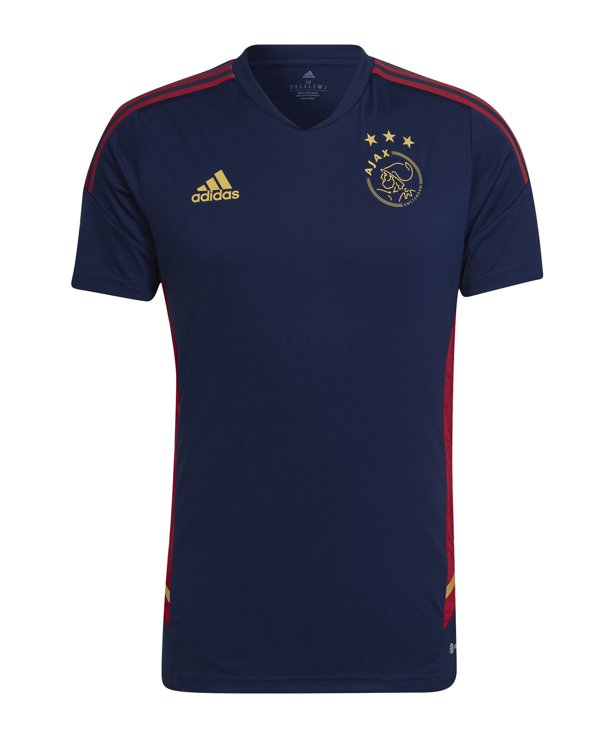 adidas Ajax Amsterdam Trainingsshirt Blau | Fan-Shop | Replica