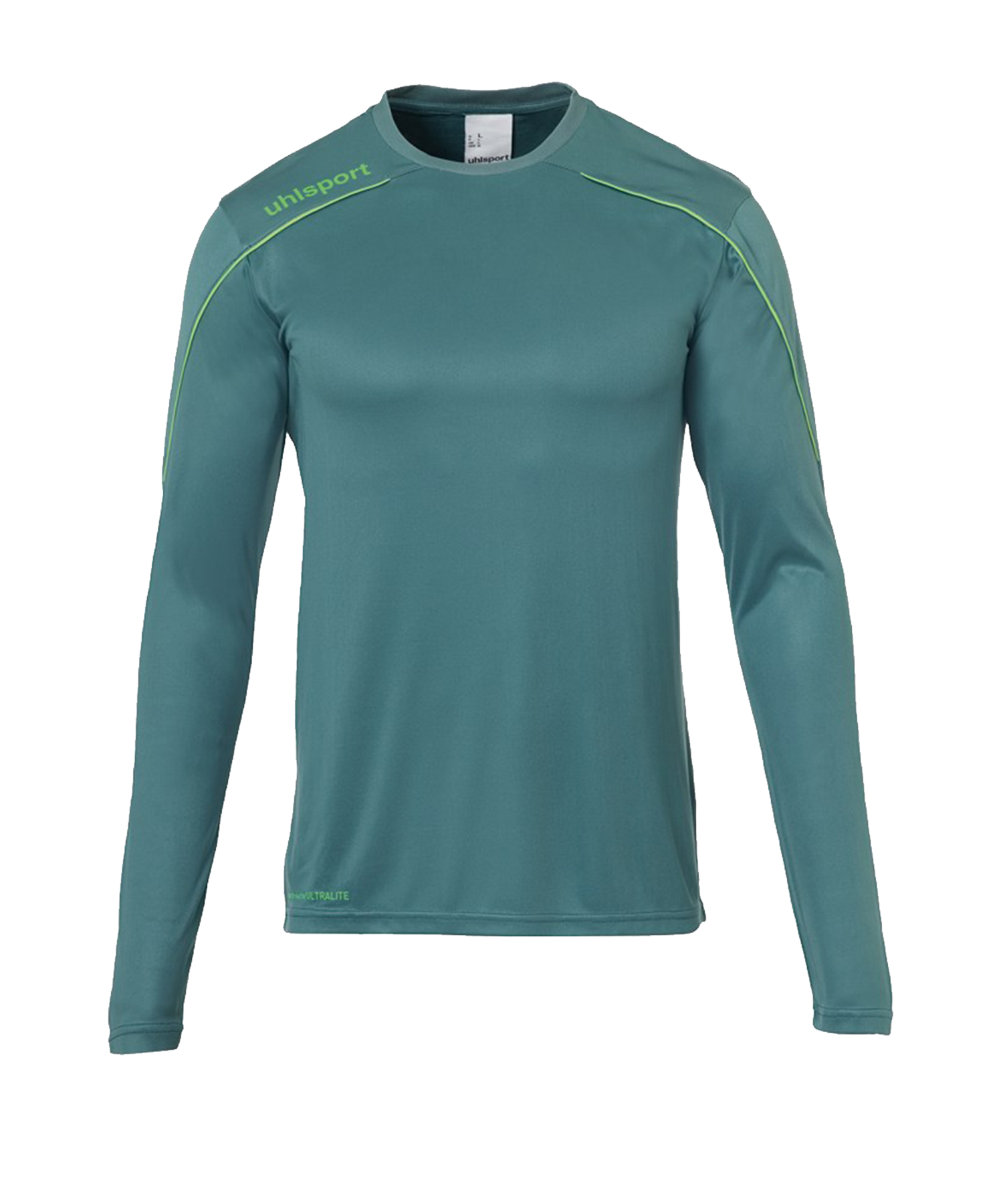 Maillot De Sport Manches Longues Uhlsport Stream 22 Homme - 100% Polyester Respirant, Coupe Régulière, Design Contrasté
