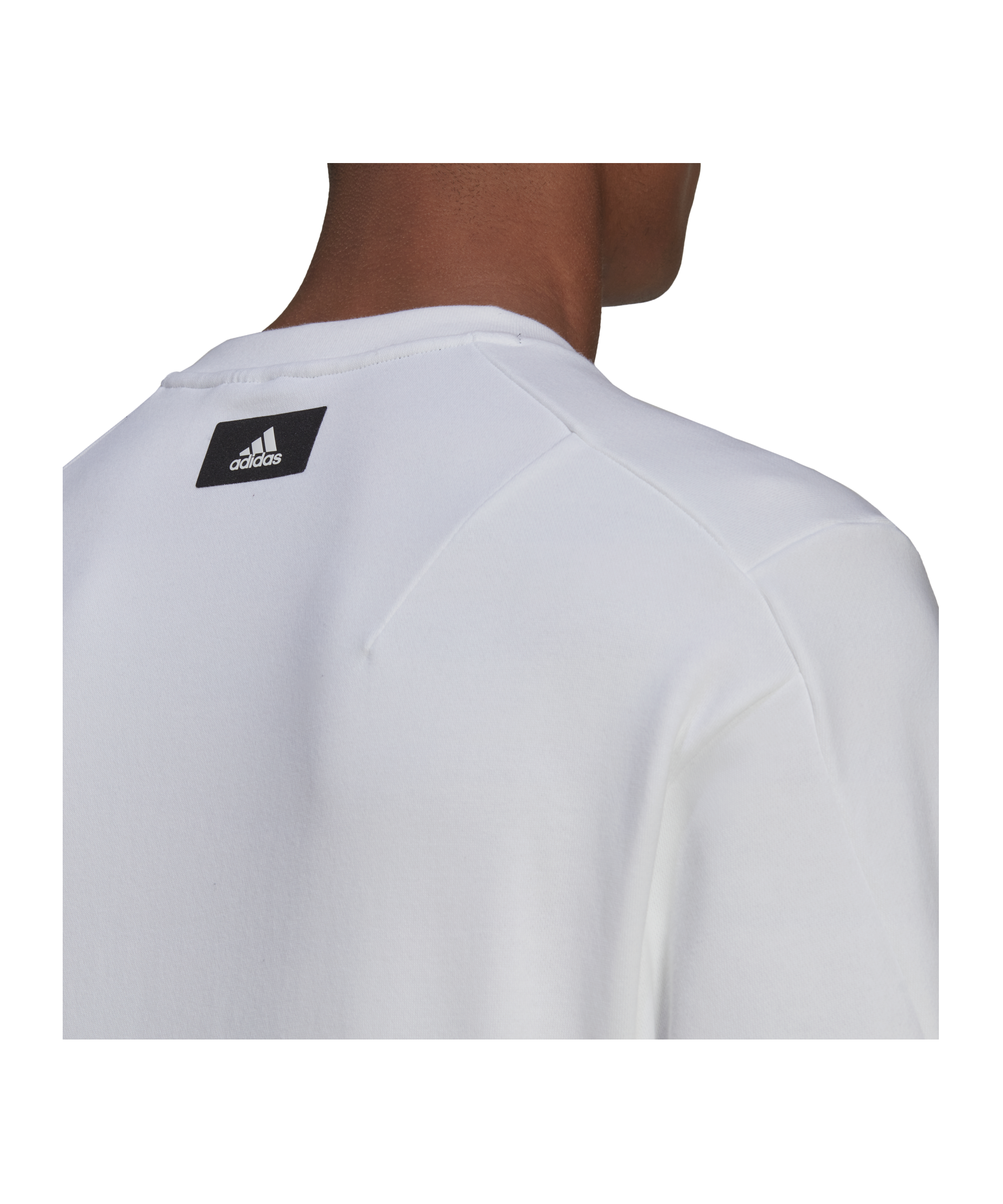 adidas Three Bar Future Icons Sweatshirt Weiss - weiss