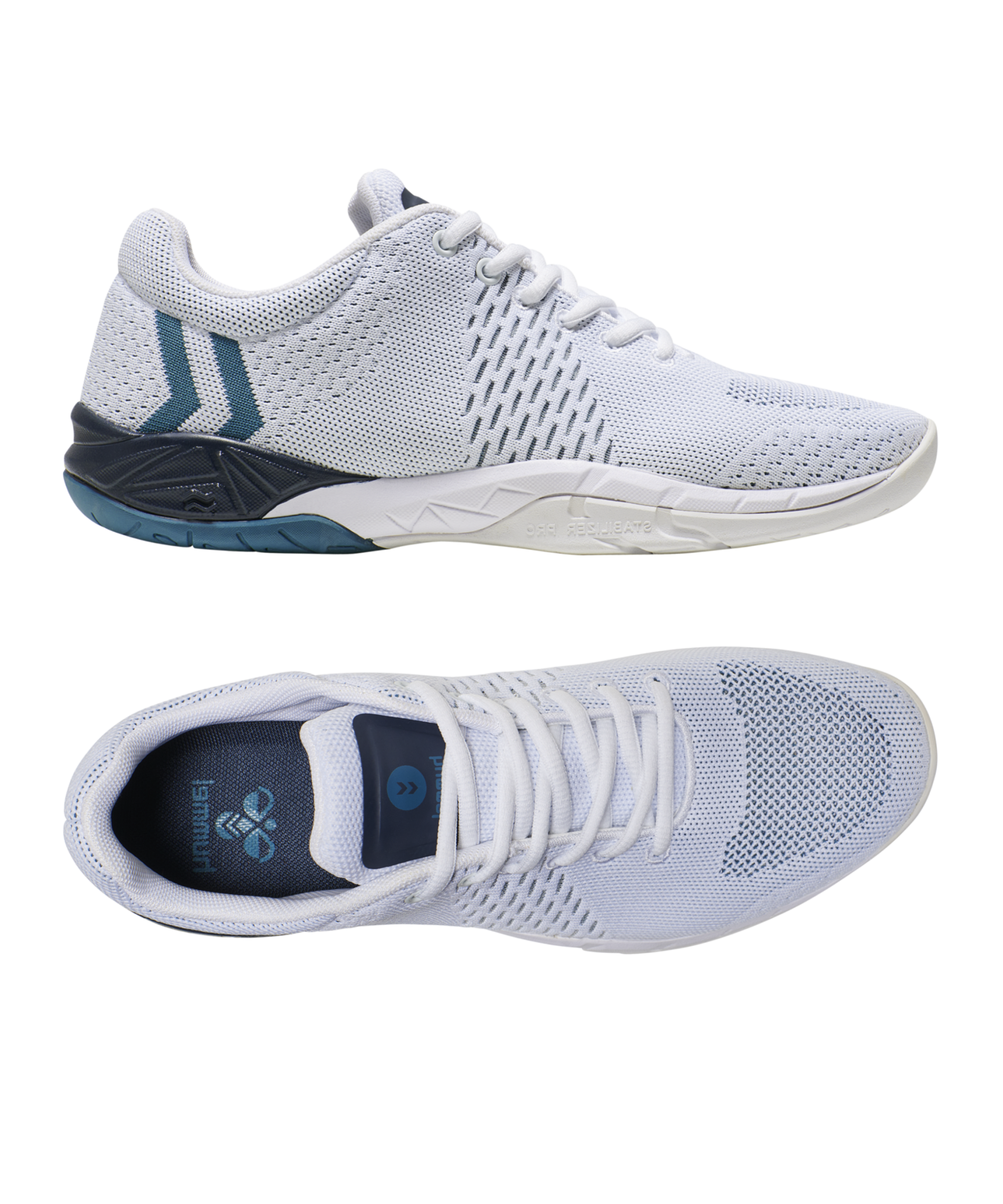 Hummel Omnicourt Handballschuhe Weiss F9001 - weiss