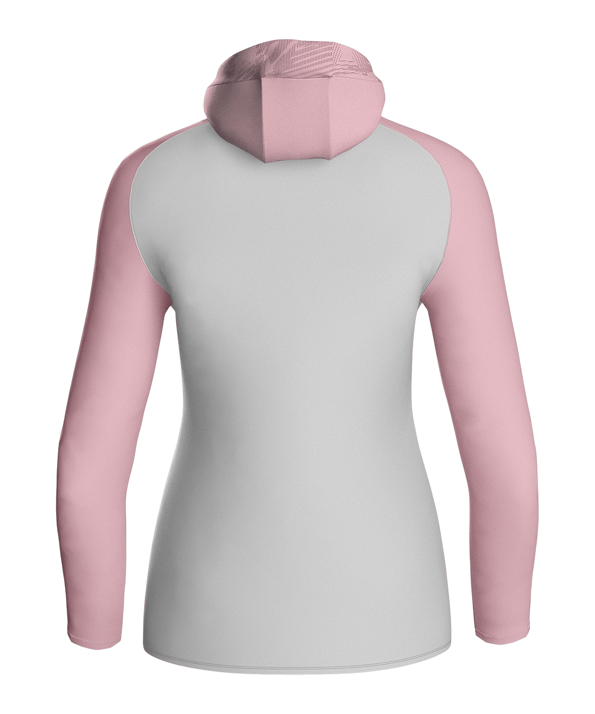 JAKO Icon Kapuzenjacke Damen Grau Pink F851 - rosa