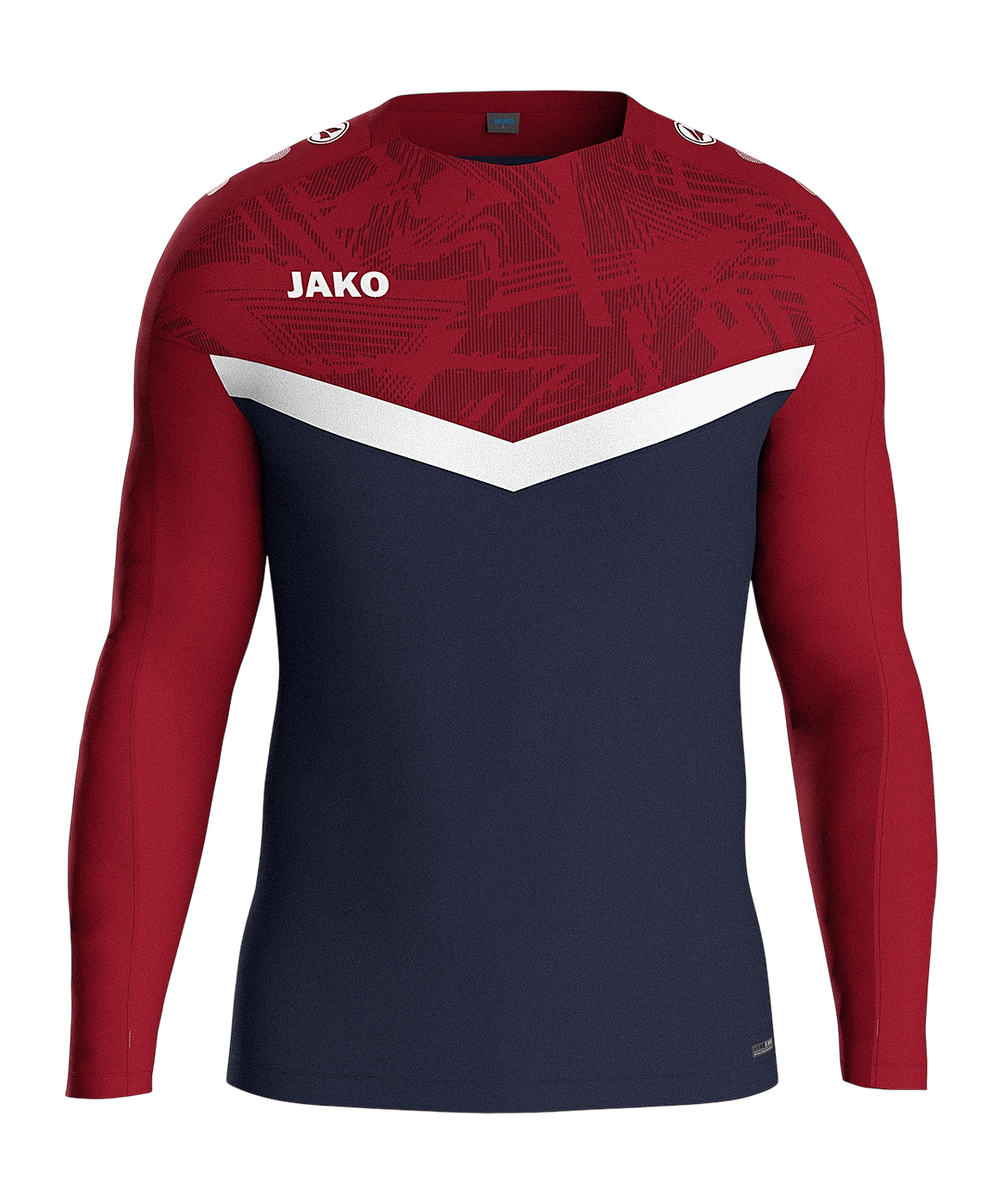 JAKO Iconic Sweatshirt Blau F901 - blau