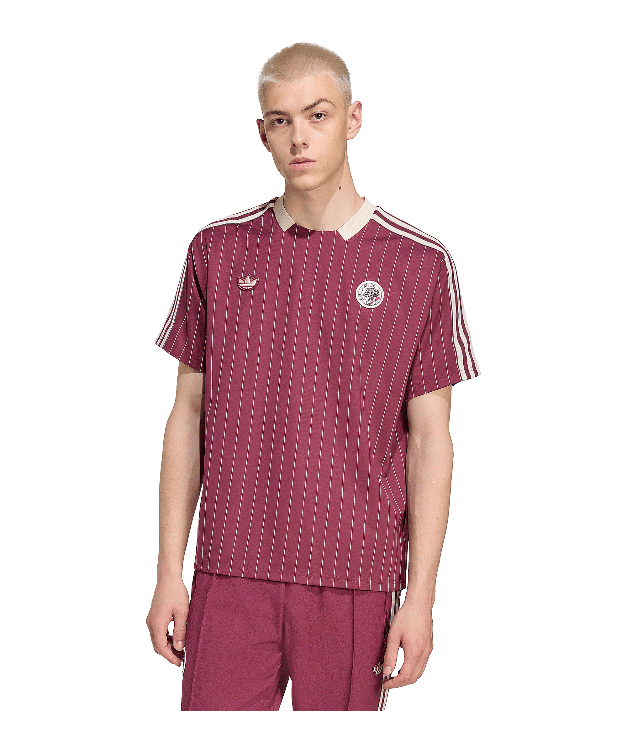 adidas Ajax Amsterdam Icon Trikot Rot - rot