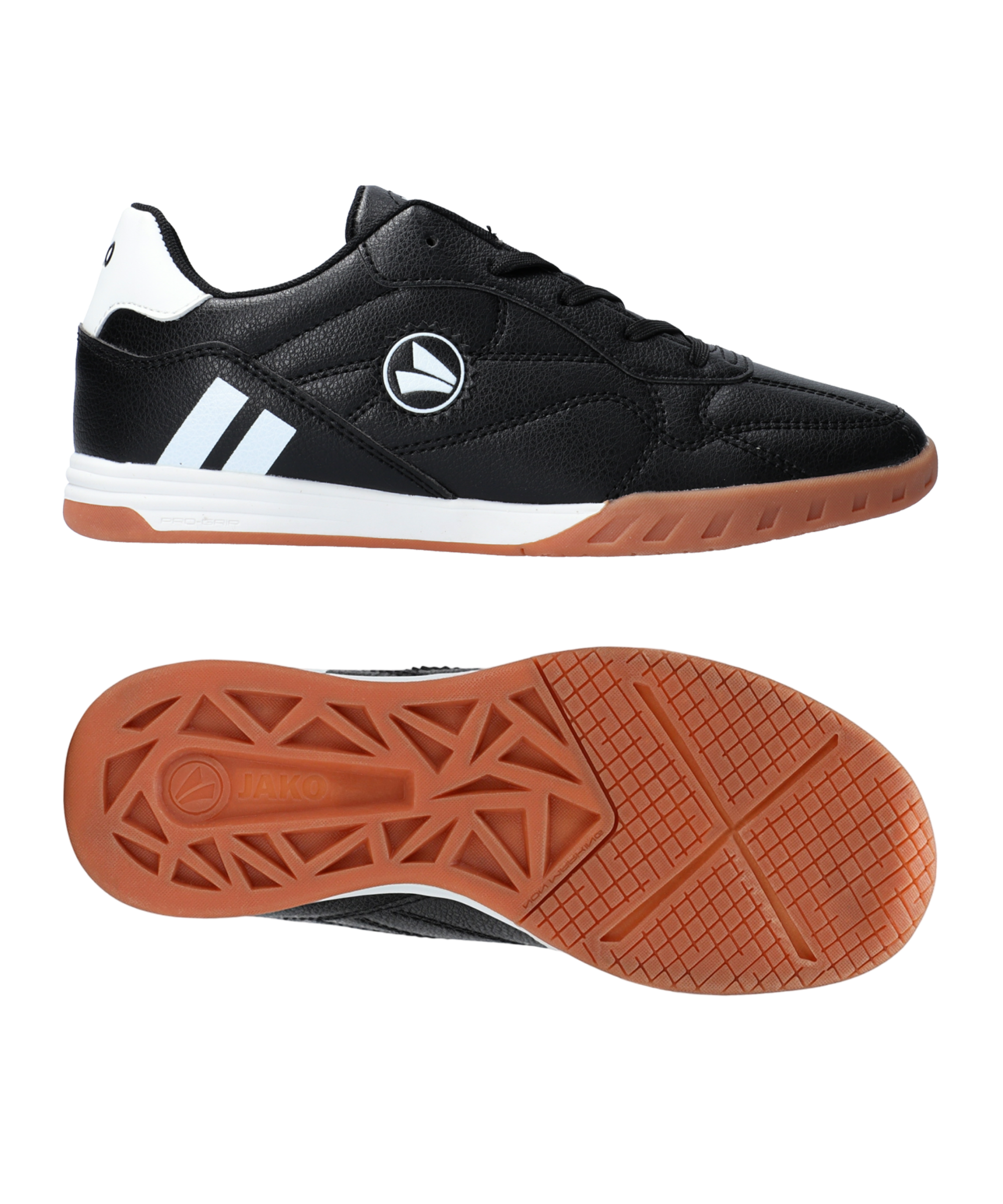 JAKO Classico II ID Kids Schwarz Weiss F802 - schwarz