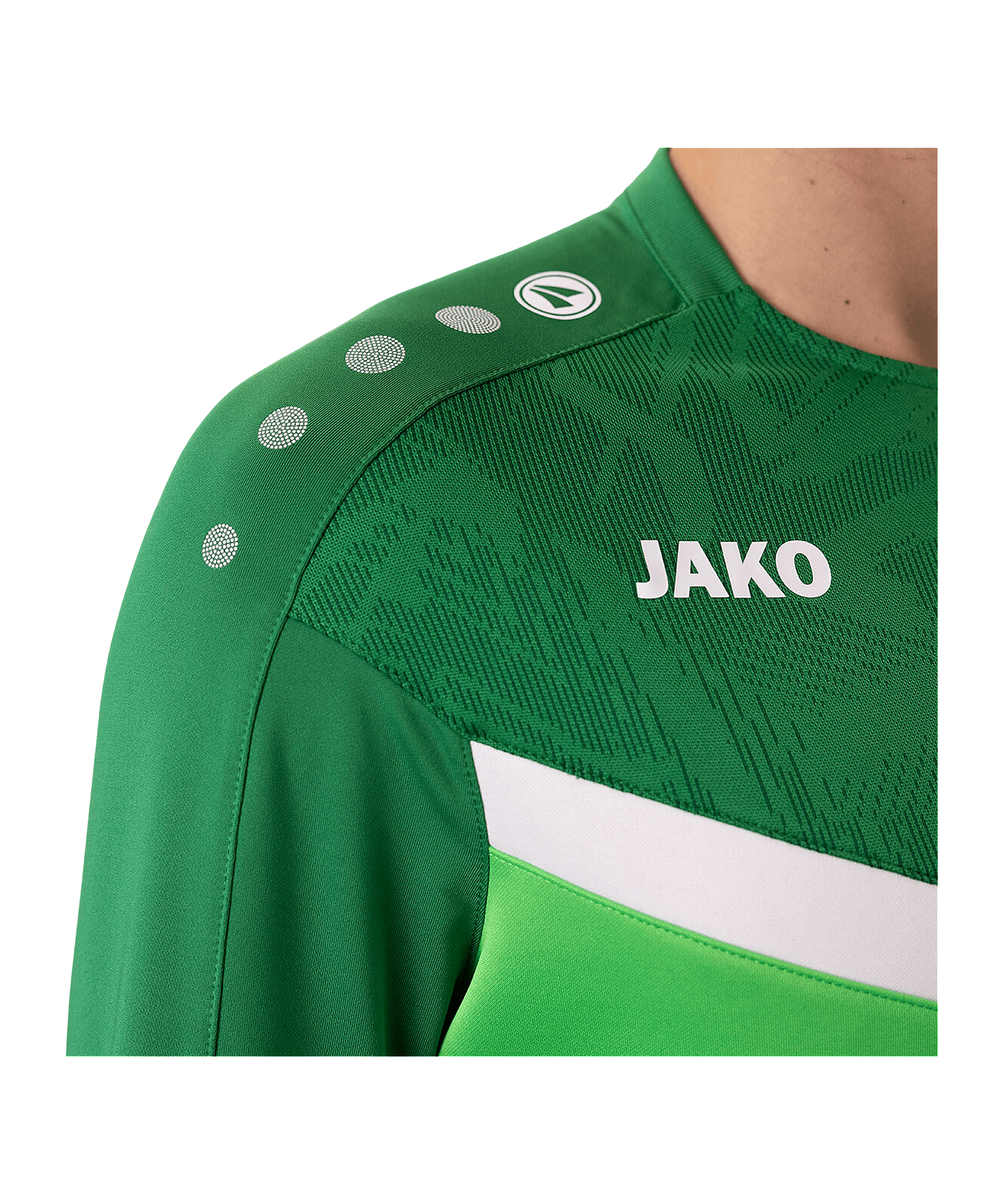 JAKO Iconic Sweatshirt Grün F222 - gruen
