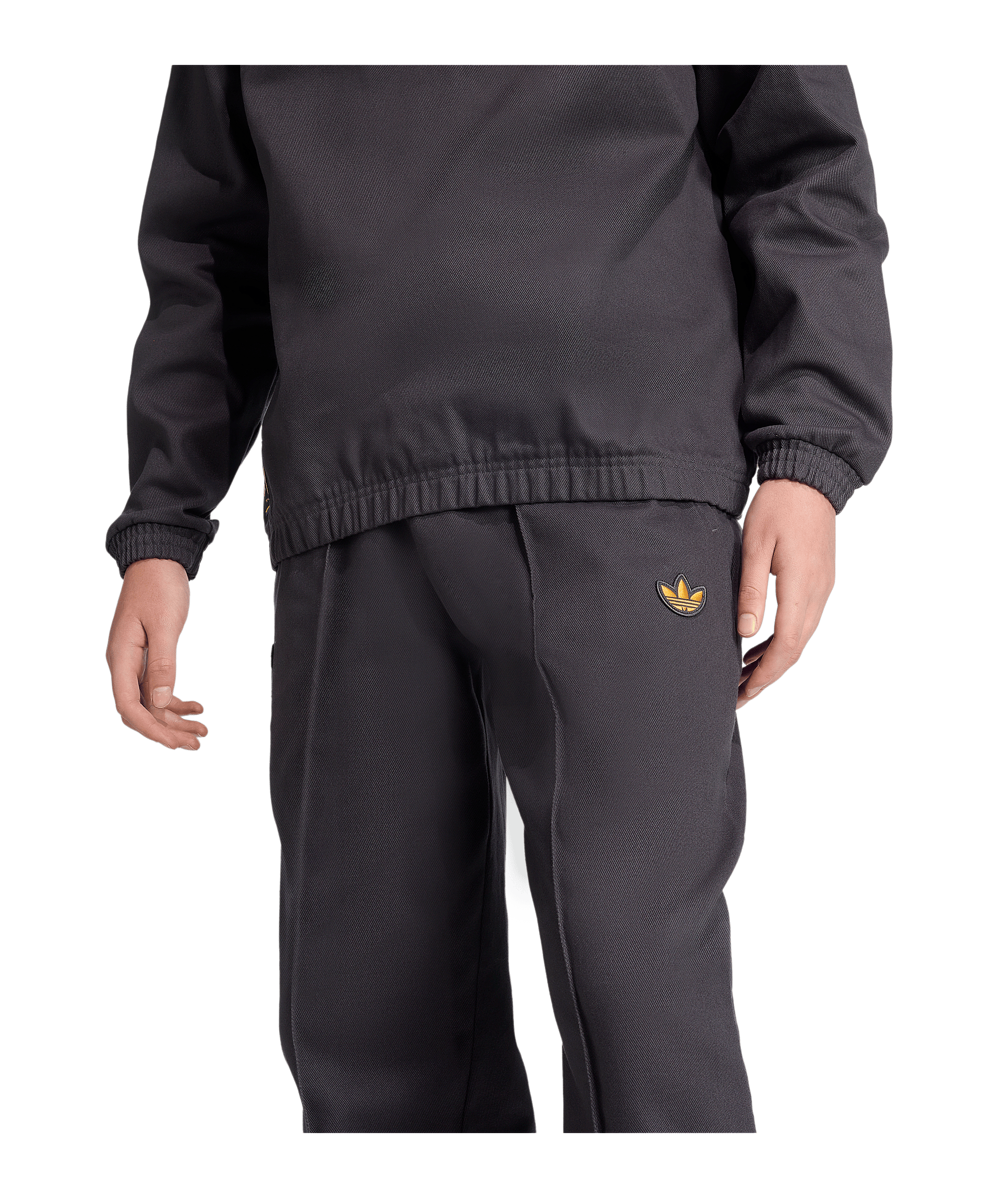 adidas Manchester United Icon Drill Hose Schwarz - schwarz