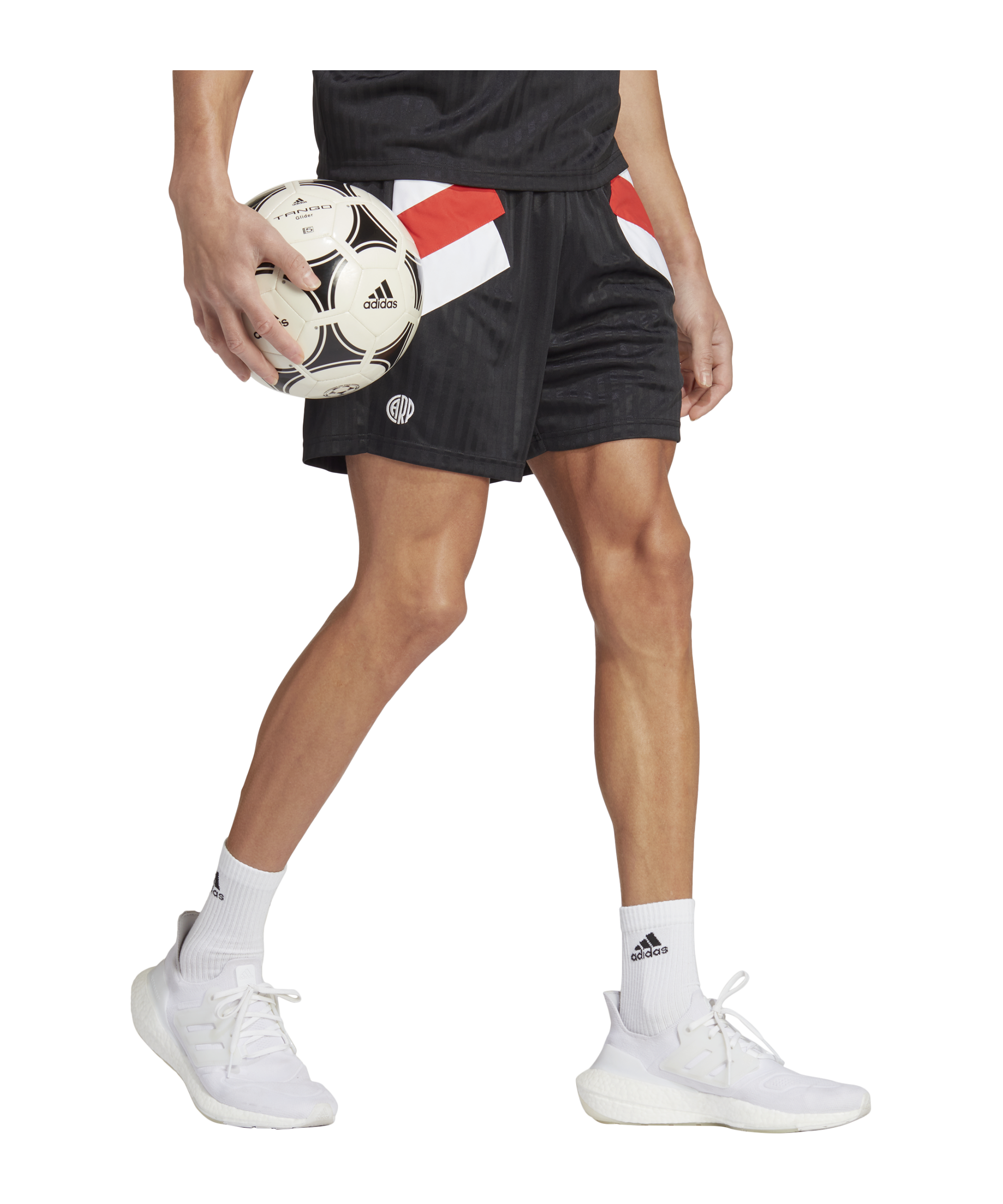 adidas River Plate Icon Short Schwarz - schwarz