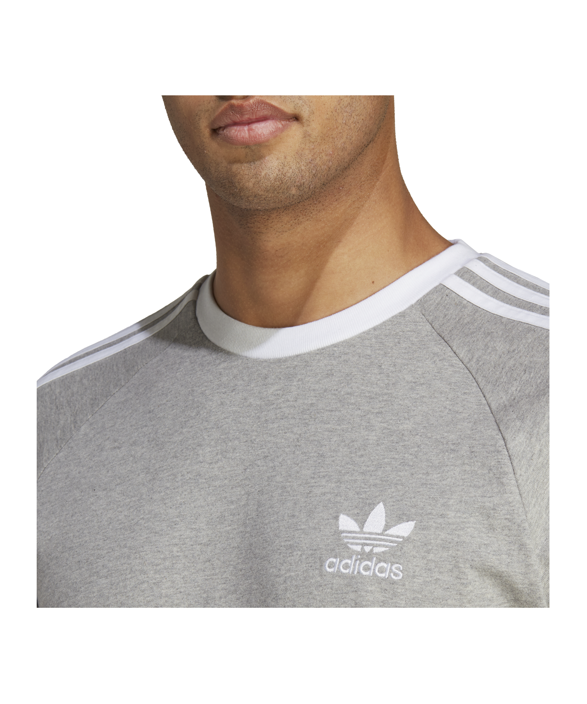 adidas Originals Adicolor Classics 3-Stripes Tee Grey - grau