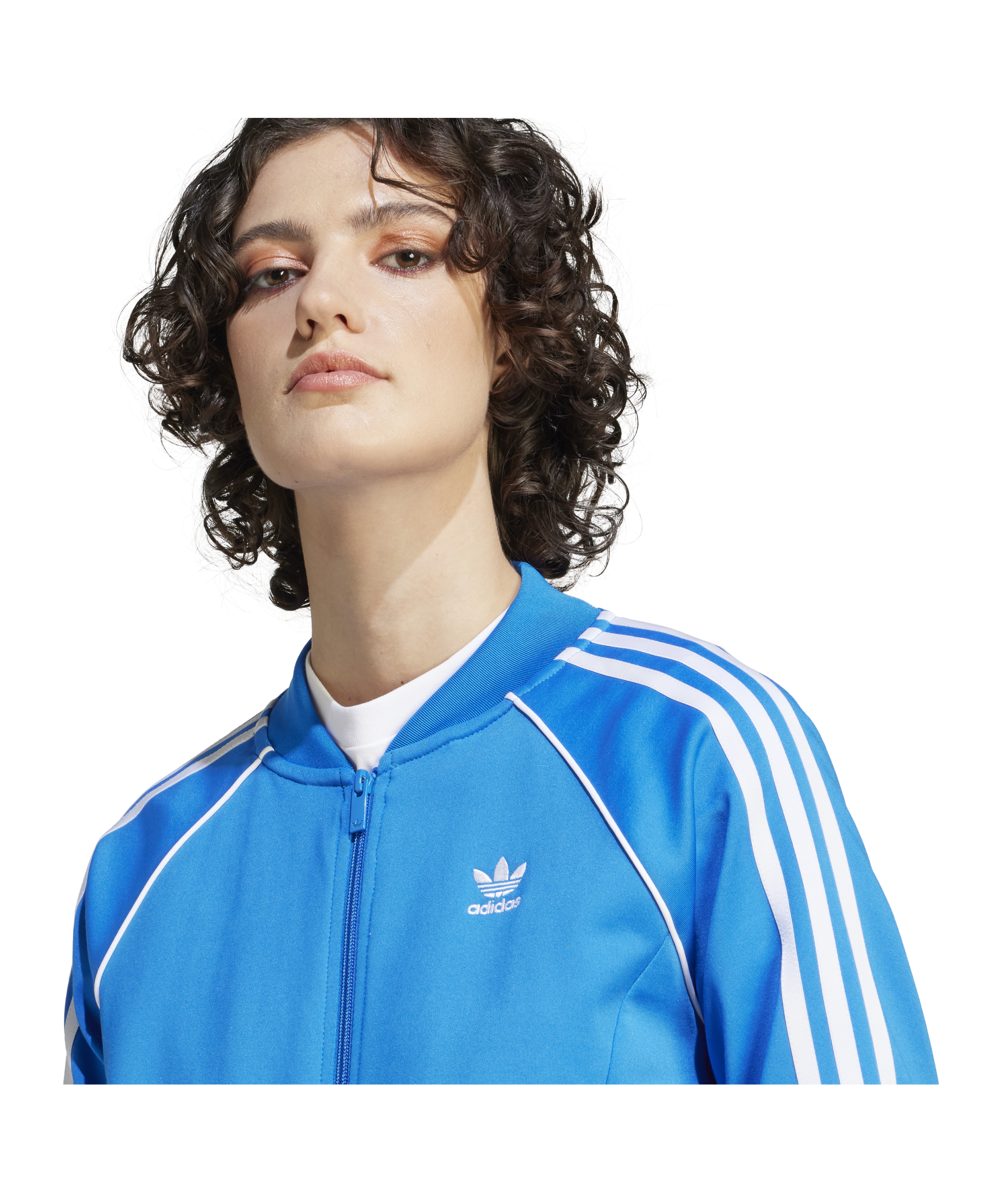 adidas Originals Adicolor Classic Track Top Damen Blau - blau