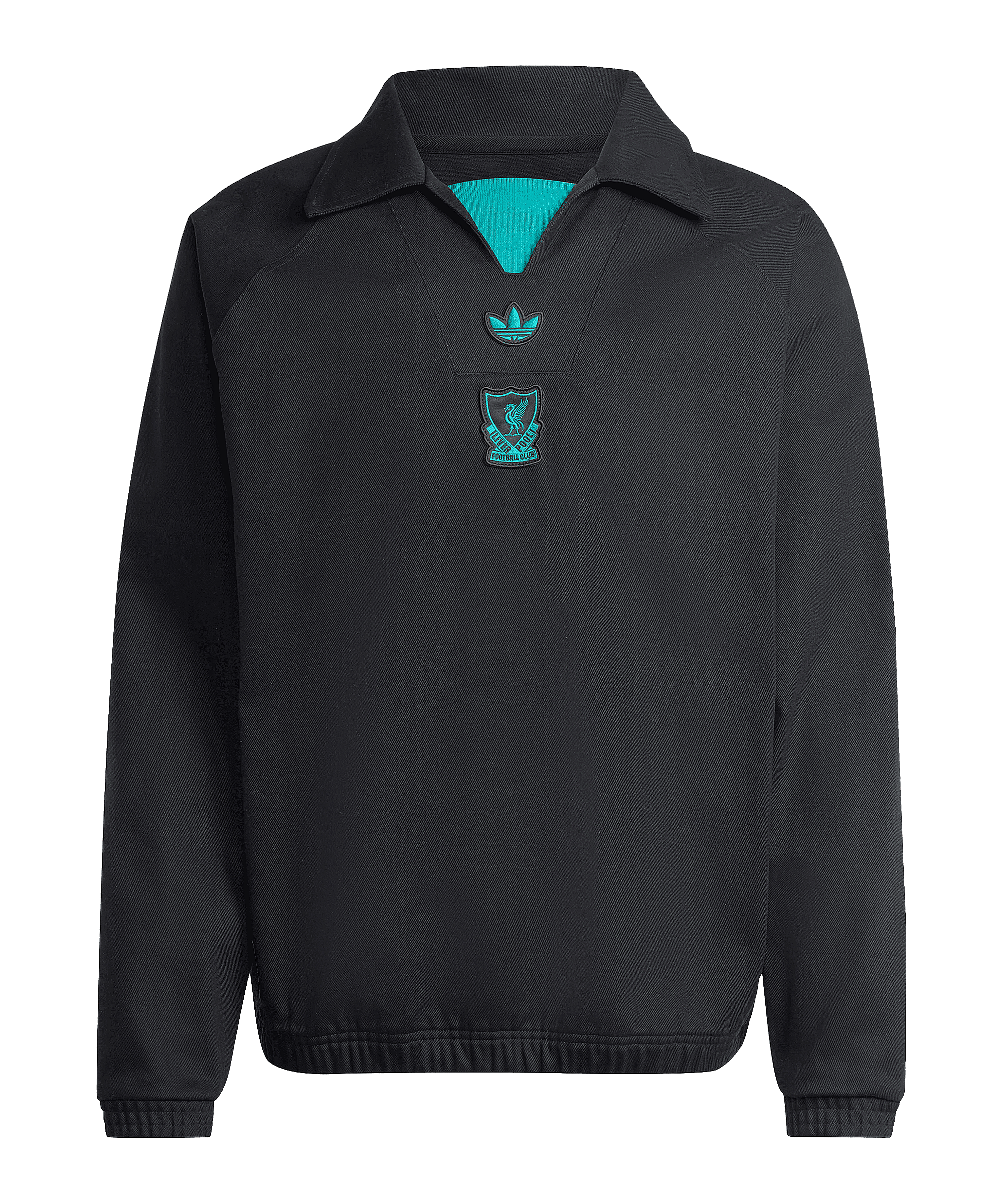 adidas FC Liverpool Icon Drill Sweatshirt Schwarz - schwarz